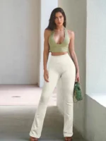 Flexelevate Autumn and Winter Flare Sweat Pants