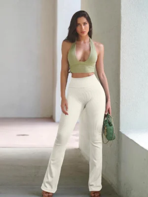 New-Autumn-And-Winter-Waist-Casual-Flare-Sweat-Pants-Women-Sexy-Fitness-Yoga-Pants-1