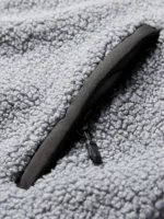 FlexElevate Lamb Fleece Hooded Cardigan Coat