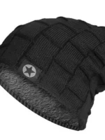 FlexElevate Fleece Lined Winter Beanie Hat