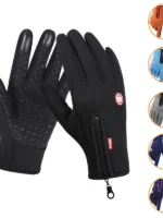 FlexElevate 2-IN-1 Mittens Dark Blue Ski Gloves