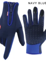 FlexElevate 2-IN-1 Mittens Dark Blue Ski Gloves