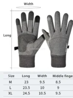 FlexElevate Winter Touch Screen Outdoor Sports Gloves