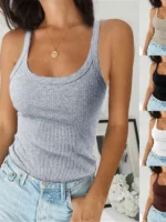 FlexElevate O Neck Summer Knit Vest