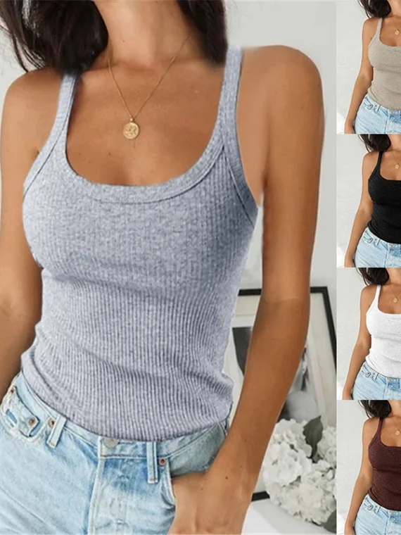 FlexElevate O Neck Summer Knit Vest