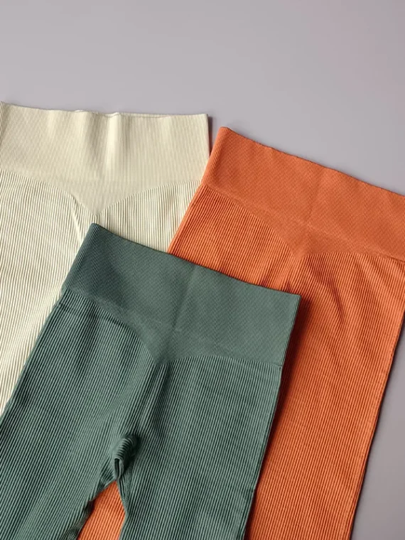 FlexElevate Ribbed Yoga Pants