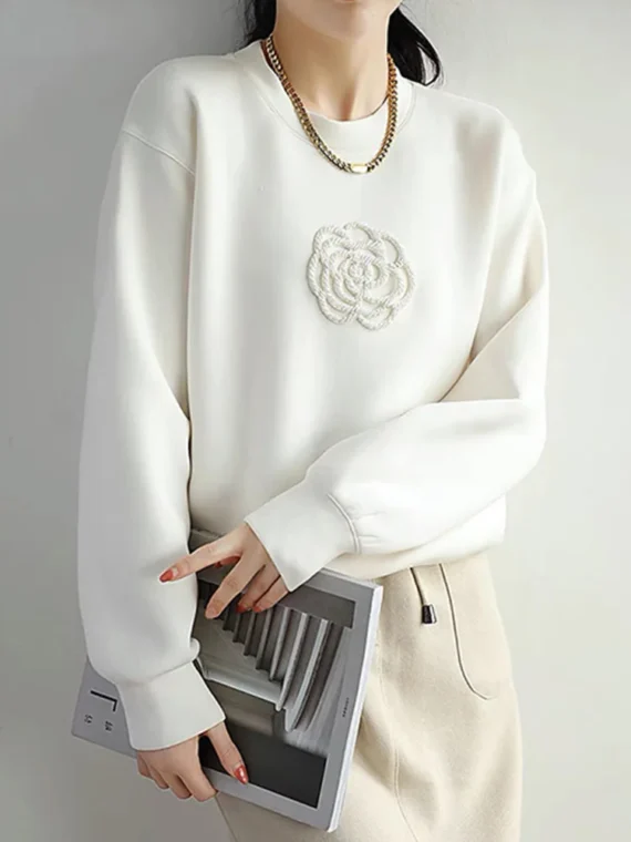 FlexElevate Patchwork Pullover Sweatshirt