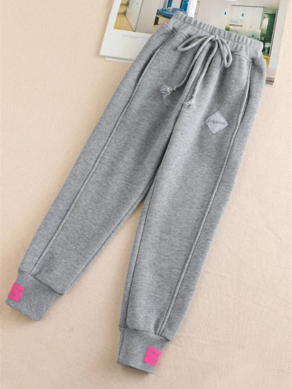 FlexElevate Autumn/Winter Grey Streetwear Joggers