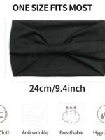 FlexElevate Solid Color Lake GreenYoga Headband