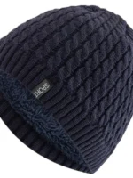 FlexElevate Knitted Winter Beanie Navy Hat