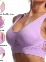 FlexElevate Seamless Mesh Sports Bra