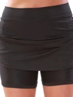 Flexelevate Seamless High Waist Fitness Skirt Shorts