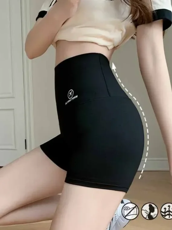 Flexelevate Seamless High Waist Fitness Sports Shorts