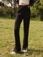 Flexelevate Slim Fit Casual Flare Pants