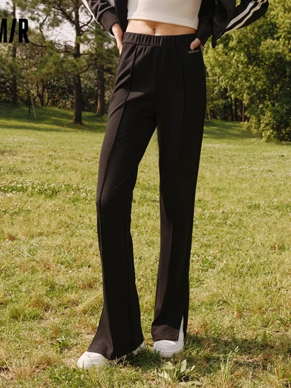 Flexelevate Slim Fit Casual Flare Pants