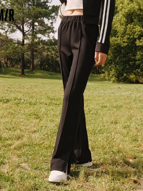 Flexelevate Slim Fit Casual Flare Pants