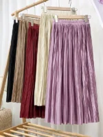 FlexElevate Harajuku Pleated Maxi Skirt