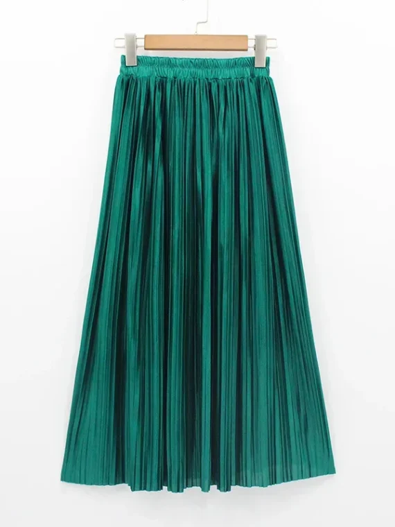FlexElevate Harajuku Pleated Maxi Skirt