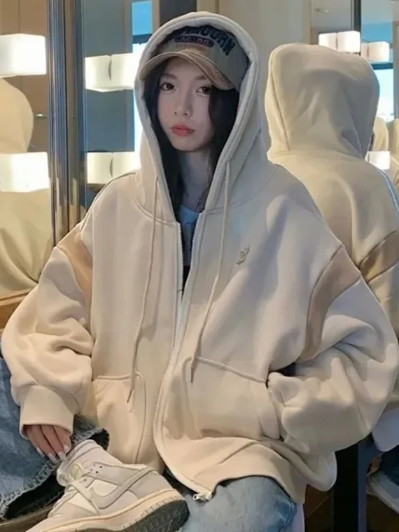 FlexElevate Simple Embroidered Letters Sports Cardigan