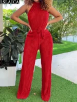FlexElevate Sleeveless Bandage Jumpsuit