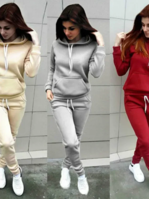 FlexElevate Solid Women Hoodie