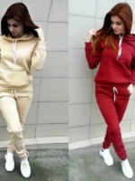 FlexElevate Solid Women Hoodie