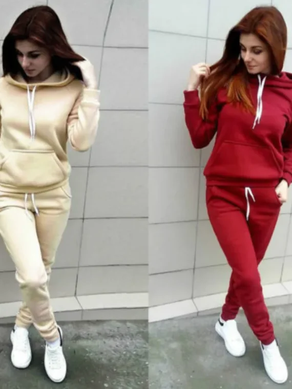 FlexElevate Solid Women Hoodie