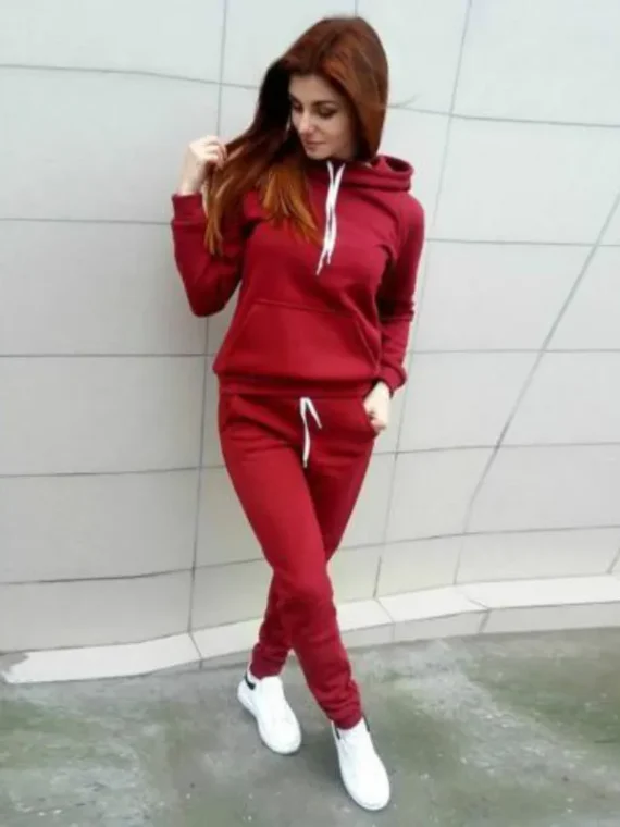 FlexElevate Solid Women Hoodie