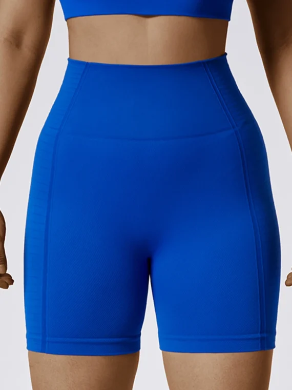Flexelevate High Waist Seamless Spandex Yoga Shorts