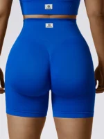 Flexelevate High Waist Seamless Spandex Yoga Shorts