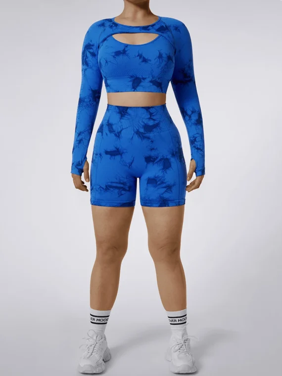 Flexelevate High Waist Seamless Spandex Yoga Shorts