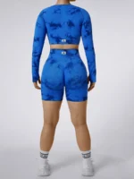 Flexelevate High Waist Seamless Spandex Yoga Shorts