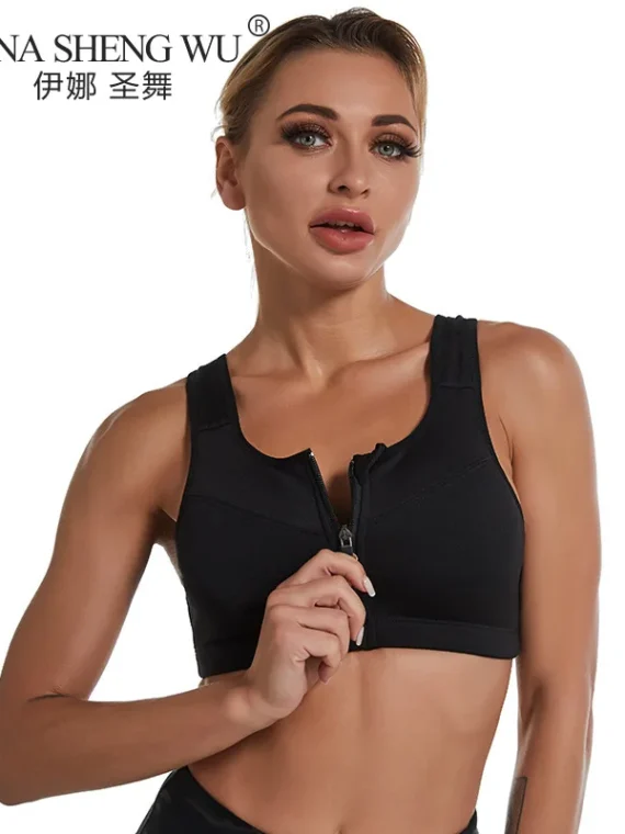 FlexElevate Women's Sports Bra Crop Top