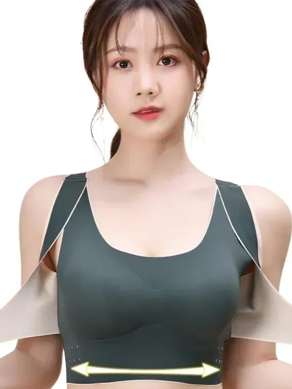 FlexElevate Adjustable Buckle Sports Bra