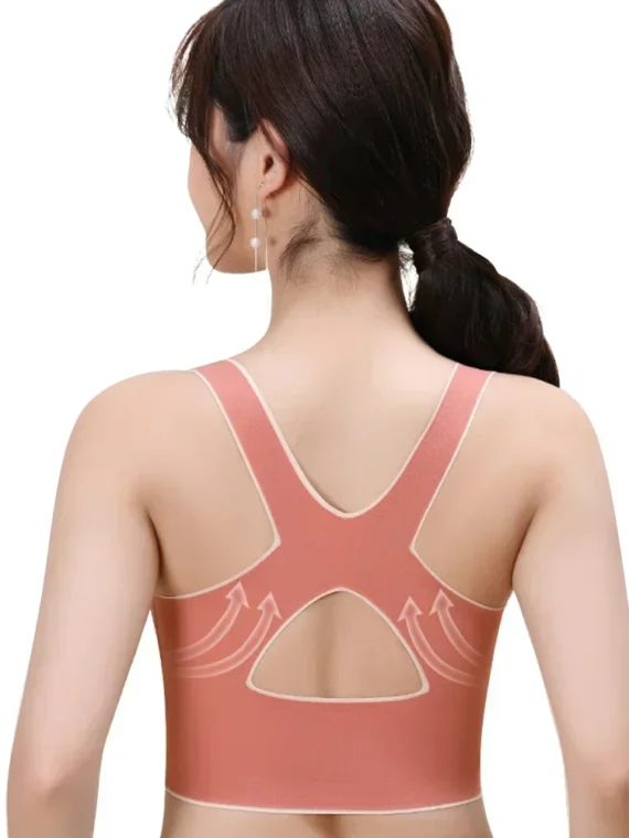 FlexElevate Adjustable Buckle Sports Bra