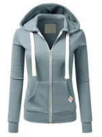 FlexElevate Casual Fleece Zipped Hoodie