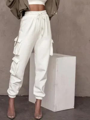 Spring-Autumn-Vintage-Patchwork-Joggers-Sweatpants-Harajuku-Woman-Trousers-Elastics-High-Waist-Pockets-Drawstring-Solid-Pants-1