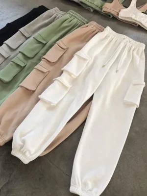 FlexElevate Vintage Patchwork Joggers