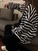 FlexElevate Striped Long Sleeve T-Shirt