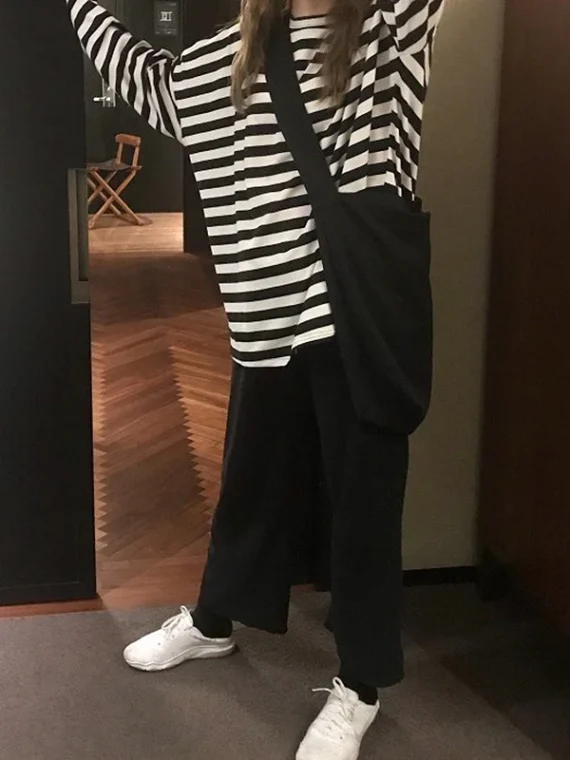 FlexElevate Striped Long Sleeve T-Shirt