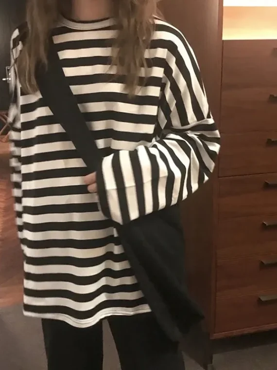 FlexElevate Striped Long Sleeve T-Shirt