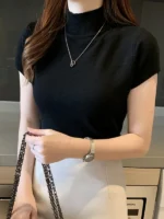 Flexelevate Spring Summer Knitted Crop Top