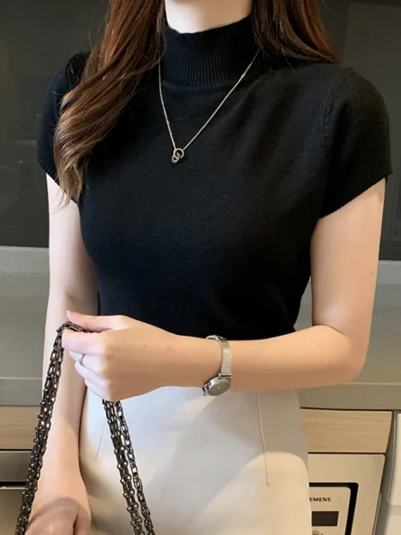 Flexelevate Spring Summer Knitted Crop Top