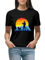 FlexElevate "Stand Up Paddle Boarding with Dog" T-shirt