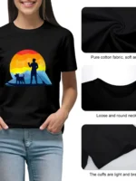 FlexElevate "Stand Up Paddle Boarding with Dog" T-shirt