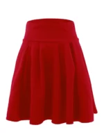 FlexElevate High Waist Pleated Mini Skirt