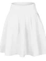 FlexElevate High Waist Pleated Mini Skirt