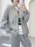 FlexElevate Sweatershirt Women's Cardigan