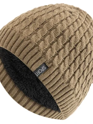FlexElevate Knitted Winter Beanie Hat