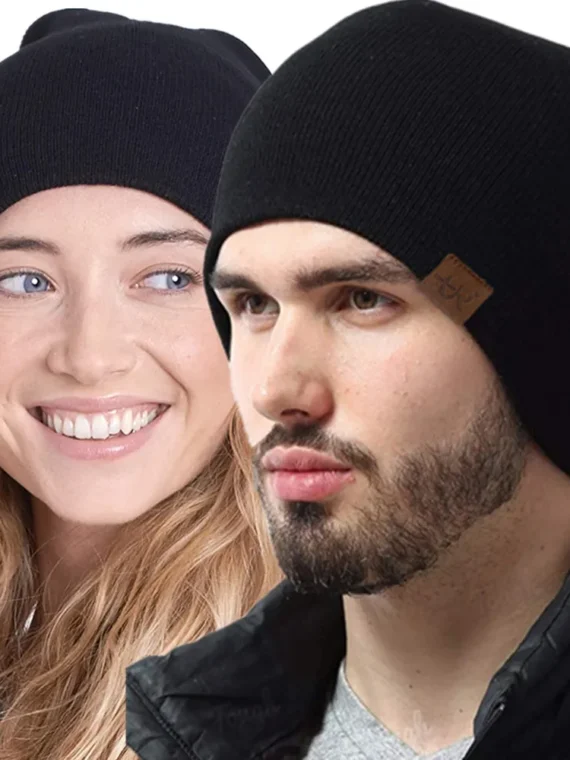 FlexElevate Winter Beanie Cap with Fur Lining